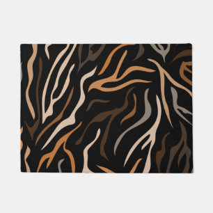 Tiger Colour Pattern Animal   Doormat