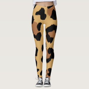 Tiger Colour Pattern Animal Lover Leggings