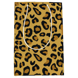 Tiger Colour Pattern Animal Lover              Medium Gift Bag