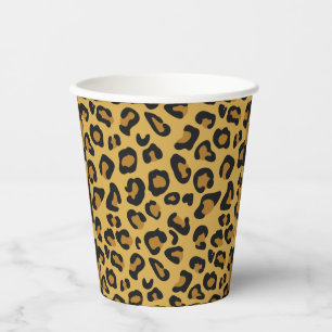 Tiger Colour Pattern Animal Lover Paper Cups