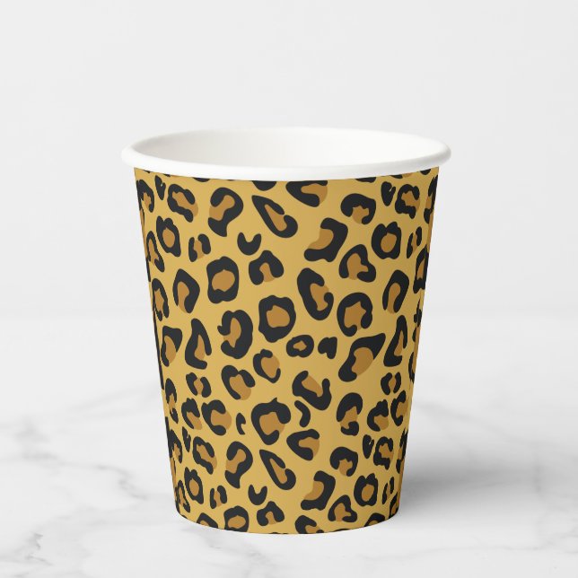 Tiger Colour Pattern Animal Lover                Paper Cups (Front)