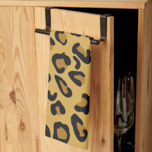 Tiger Colour Pattern Animal Lover Tea Towel