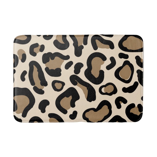 Tiger Colour Pattern Animal Lovers   Bath Mat (Front)