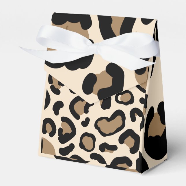 Tiger Colour Pattern Animal Lovers                Favour Box (Front Side)