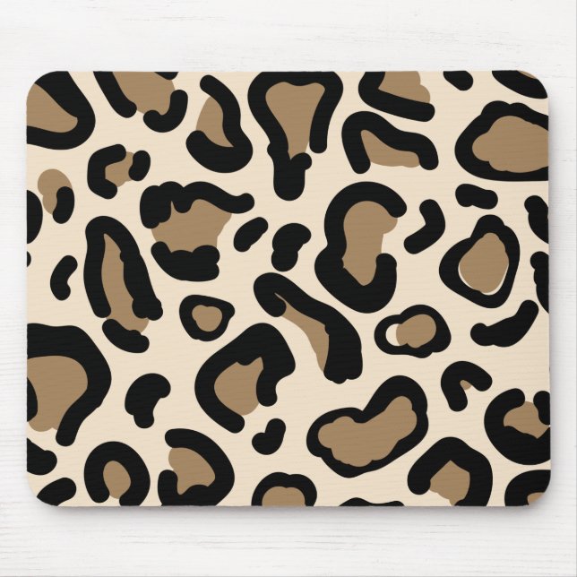 Tiger Colour Pattern Animal Lovers    Mouse Mat (Front)