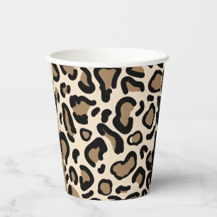 Tiger Colour Pattern Animal Lovers Paper Cups