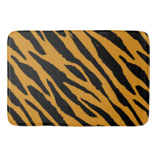 Tiger Colour Pattern Animals Lover Bath Mat