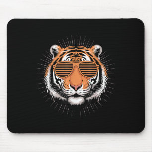 Tiger Costume For Men Women Boys Zoo Tiger Print T Mouse Mat
