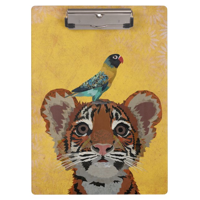 TIGER CUB & BIRD CLIPBOARD (Front)