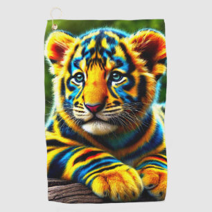 Tiger Cub Golf Towel