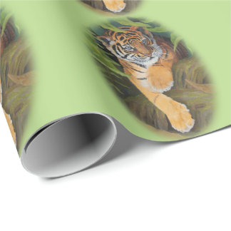 Tiger Cub Matte Wrapping Paper, 30" x 6' Paper