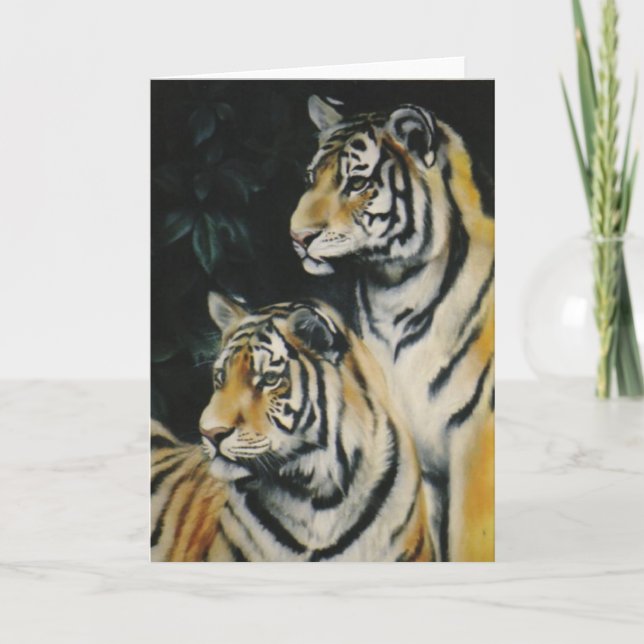 "Tiger Cubs" Card (Front)