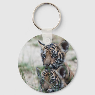 Tiger cubs key ring