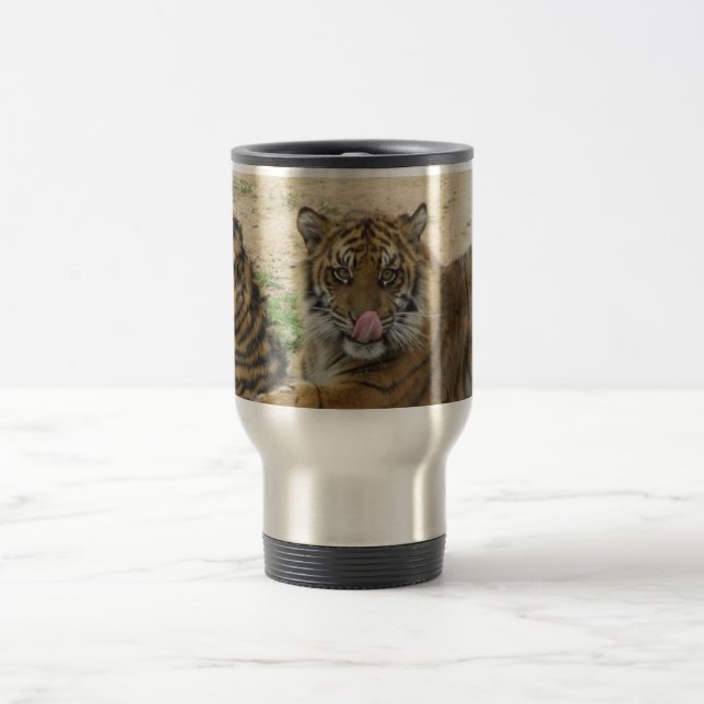 Tiger Cubs Stainless Travel mug (Center)