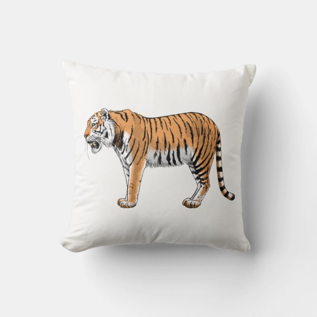 Tiger Cushion (Front)
