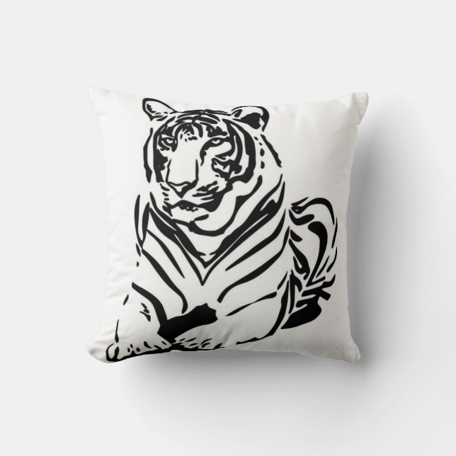 Tiger Cushion (Front)
