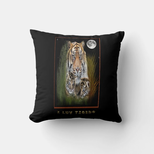 Tiger Cushion (Front)