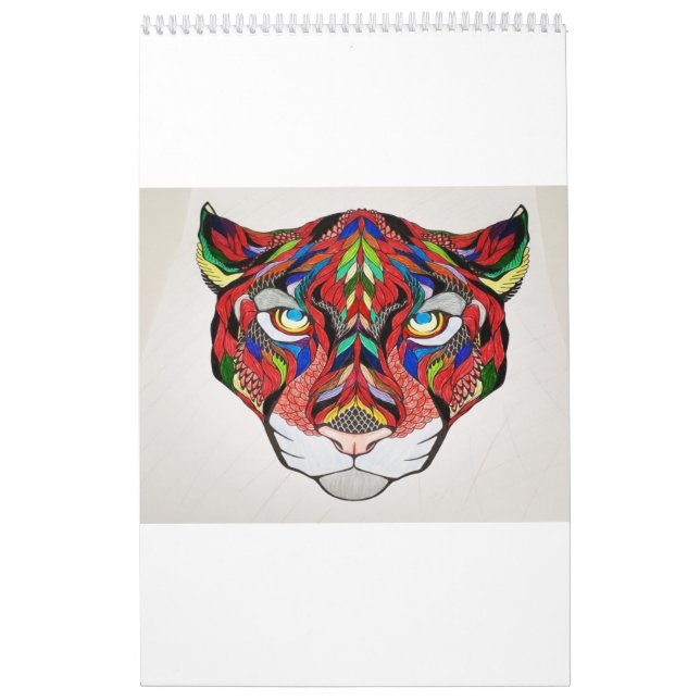 Tiger Customisable Calendar (Cover)