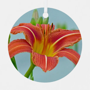 Tiger Daylily Christmas Tree Decoration