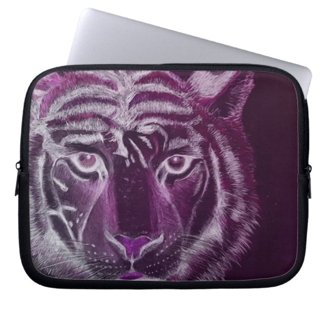 Tiger Design Electronic laptop sleeve (Front)