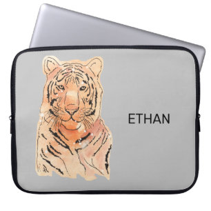 Tiger design on a Laptop Sleeve