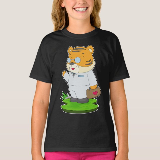 Tiger Doctor First aid kit T-Shirt (Front)