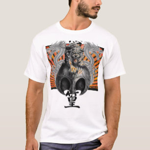 Tiger & Dragons Rising Sun Custom T-shirt