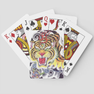 Tiger Eye Playing Cards