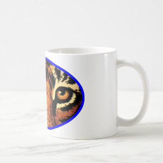 Tiger Eyes Blue The MUSEUM Zazzle Gifts Coffee Mug