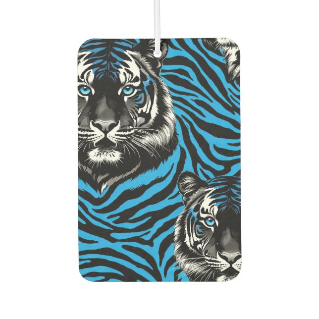 Tiger Eyes Car Air Freshener (Front)