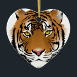 Tiger Eyes Ceramic Tree Decoration<br><div class="desc">Tiger Eyes. Designs on house hold products,  stationary,  and much more products, </div>