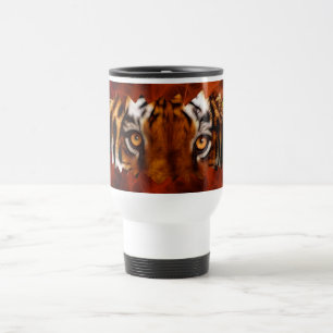 Tiger Eyes Fantasy Wildlife Travel Mug