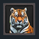 Tiger Eyes Inspirational Jewellery Box<br><div class="desc">Freedom & Courage Motivational Images - Tiger Eyes Wild Animal Art Photography</div>
