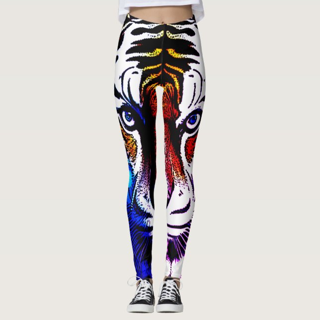 Tiger eyes leggings (Front)