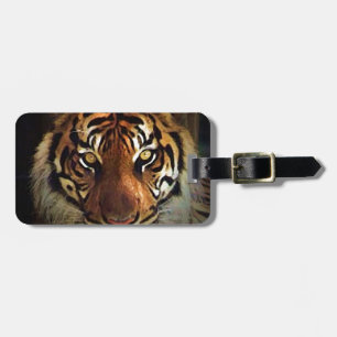 Tiger Eyes Luggage Tags