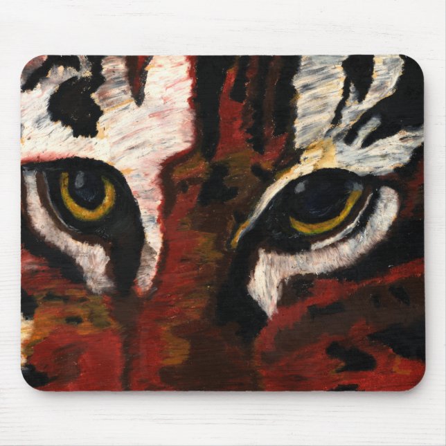 Tiger Eyes Mouse Mat (Front)