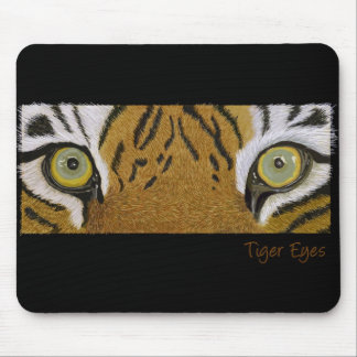 tiger eyes mouse mat