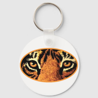 Tiger Eyes Orange The MUSEUM Zazzle Gifts Key Ring