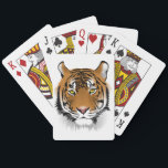 Tiger Eyes Playing Cards<br><div class="desc">Tiger Eyes. Designs on house hold products,  stationary,  and much more products, </div>