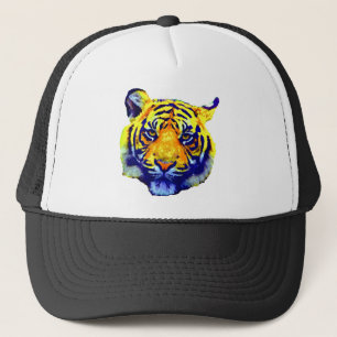 Tiger Eyes Pop Art Trucker Hat