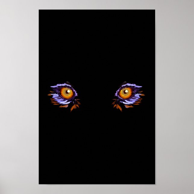 Tiger eyes poster (Front)