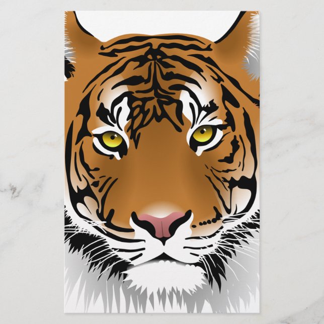 Tiger Eyes Stationery (Front)
