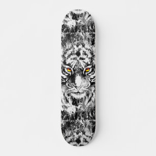 Tiger Eyes - Tiger Head Skateboard