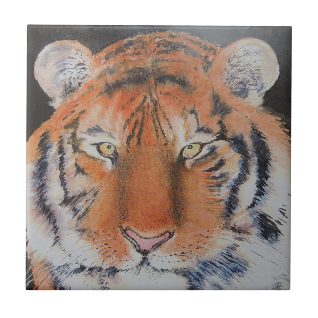 Tiger Eyes Tile (Front)
