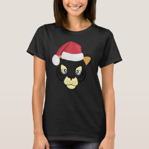 Tiger Face Animal Big Cute Face Costume Christmas T-Shirt