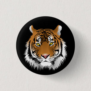 Tiger Face Badge