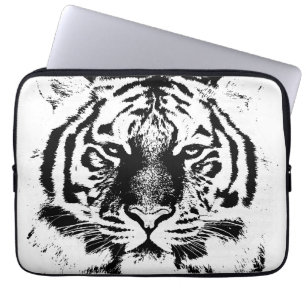 Tiger Face Close-Up 2 Laptop Sleeve