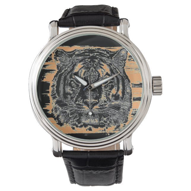 Tiger Face Close-Up 3 Watch (Front)