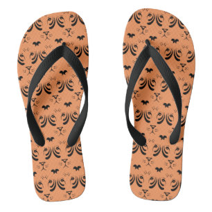 Tiger Face Flip Flops