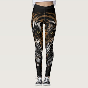 Tiger Face Leggings